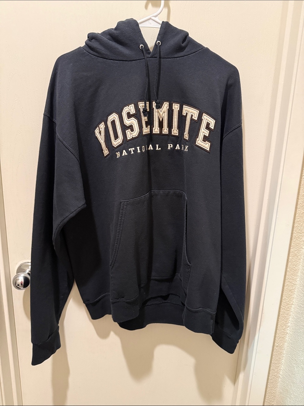 Champion Navy Yosemite National Park Pullover Hoodie